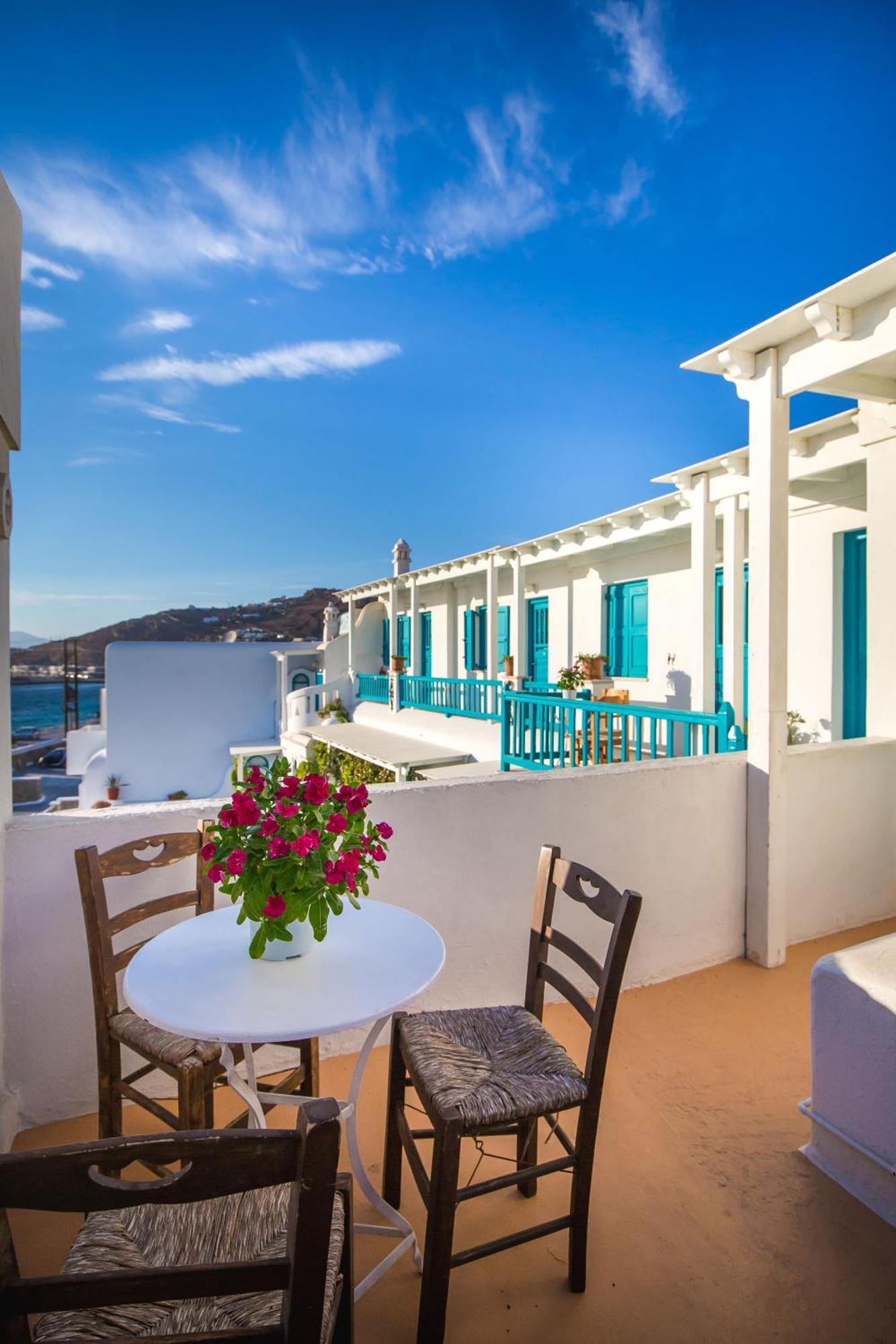 Pension Marias Sea View Mykonos Town Esterno foto