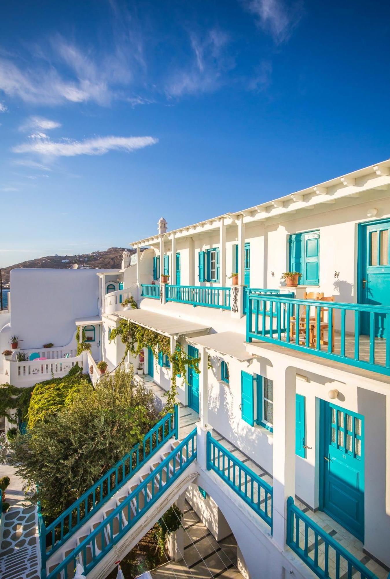 Pension Marias Sea View Mykonos Town Esterno foto