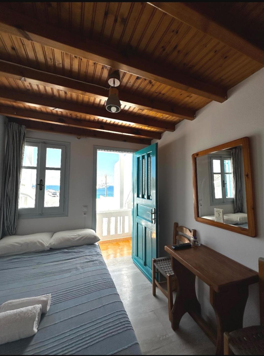 Pension Marias Sea View Mykonos Town Esterno foto